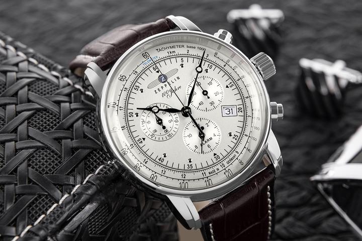 Productafbeelding Zeppelin 100 jaar (Analoog horloge, Chronograaf, 42 mm)