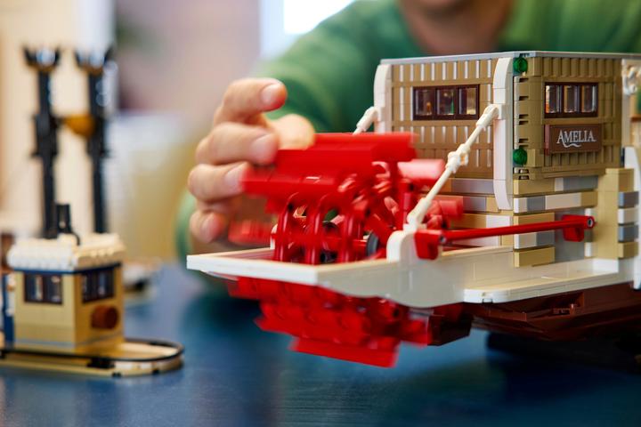 Produktbild LEGO Flussraddampfer (21356, LEGO Ideas, LEGO Seltene Sets)