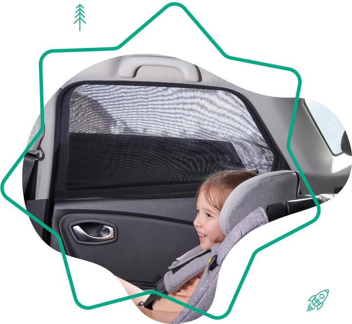Actual product image Badabulle Car sun visors