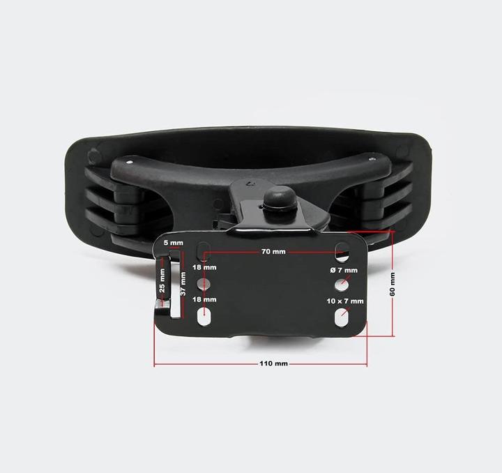 Actual product image Wiltec Boat holder for car roof rack