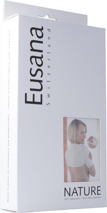 Eusana Euana chulterwaermer doppelt getrickt mit Traegerband ivoire (S)