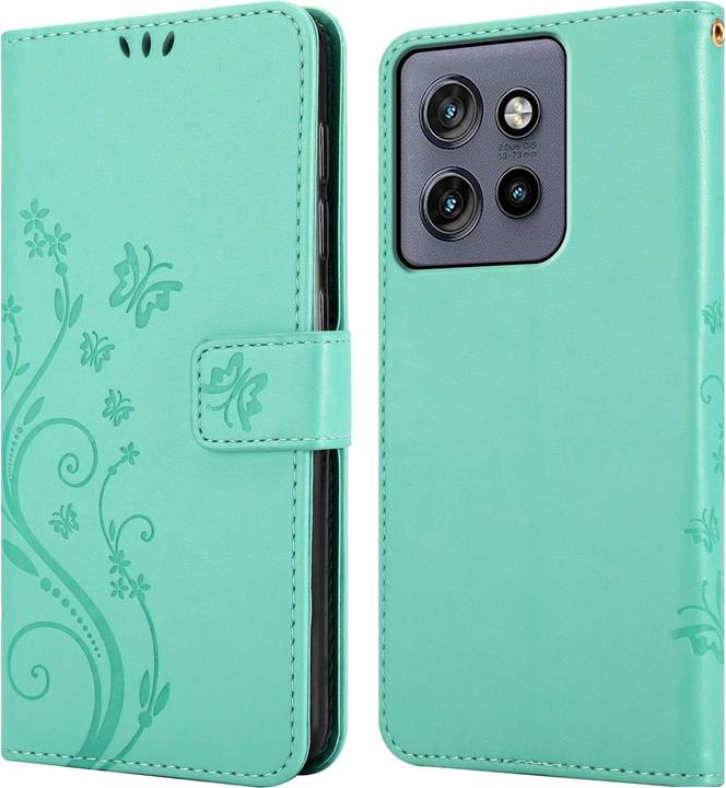 Immagine prodotto Cadorabo Custodia per Motorola Moto Edge 50 Neo Flower Book (Motorola Edge 50 Neo)