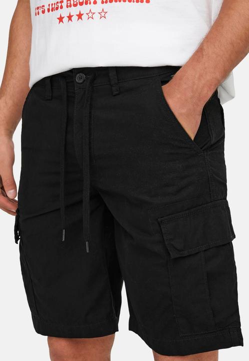 Actual product image Only & Sons Cargoshorts Loc kurze Hose mit vielen Taschen (S)