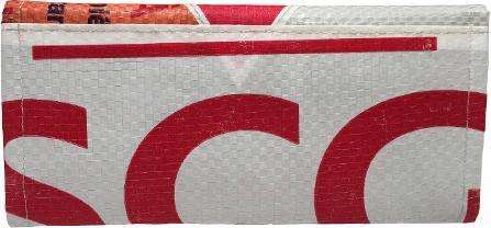 Image du produit Bekos Upcycling - Portefeuille femme en sacs recyclés Patchwork Elephant