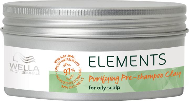Actual product image Wella Elements Purifying Pre-Shampoo Clay 225 (225 ml, Liquid shampoo)