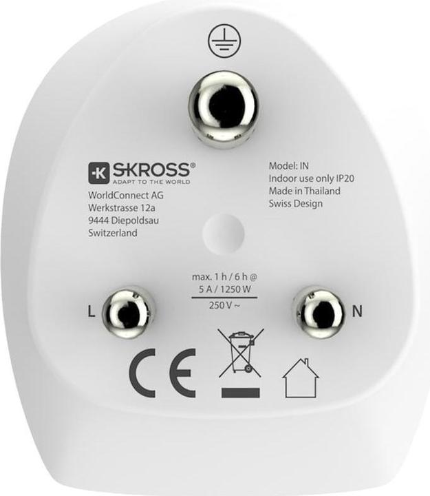Actual product image Skross Combo World - India