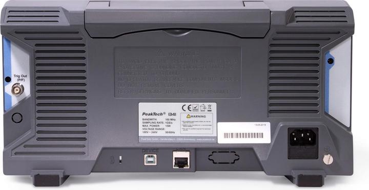 Produktbild Peaktech P 1341 Digital Speicher Oszilloskop (CAT II)