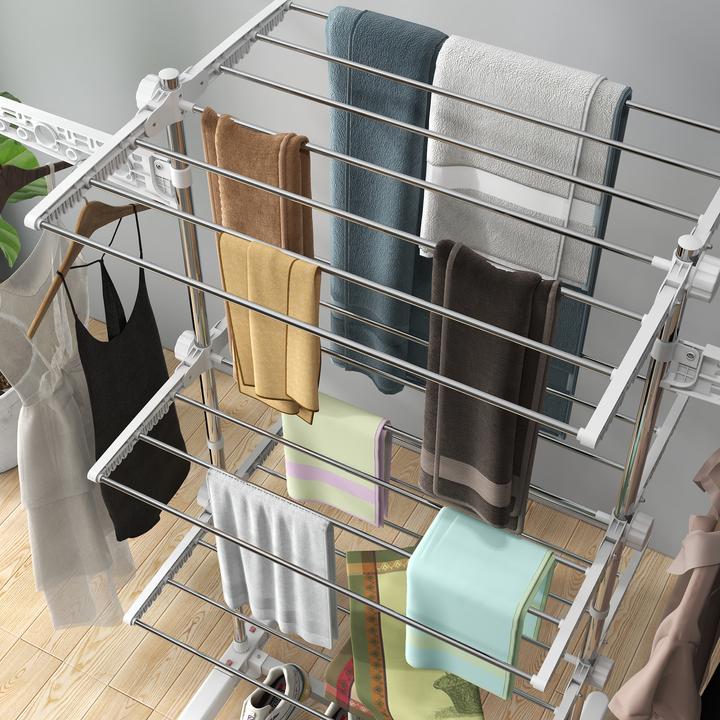 Produktbild Homcom Mobiler Wäscheständer (1.42 m)