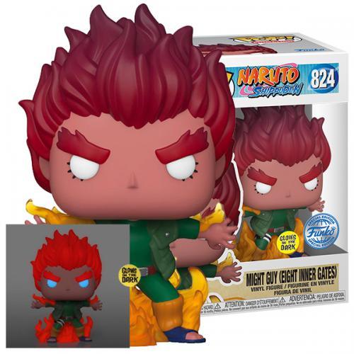 Produktbild Funko Pop! Naruto Might Guy (Eight Inner Gates) GITD EXM