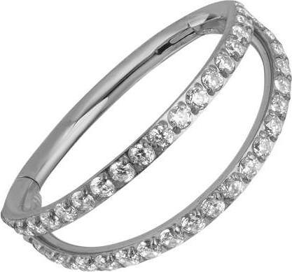 Bijouteria Ohrpiercing (Titan, Kristall)