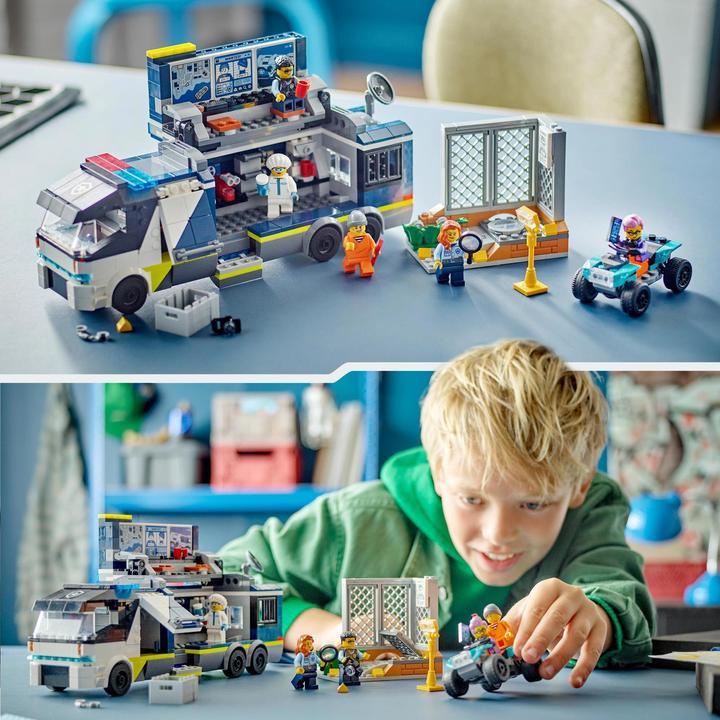 Image du produit LEGO 60418 Camion de police avec laboratoire (60418, LEGO City)