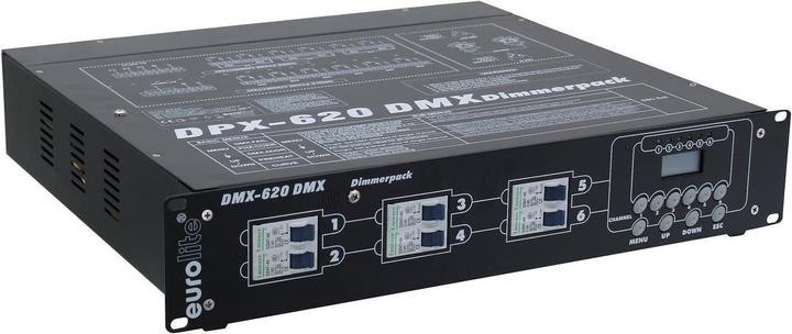 Produktbild Eurolite DPX-620 DMX Dimmer 6-Kanal