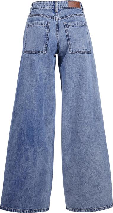 Produktbild Urban Classics Ladies Mid Waist Wide Denim (28)