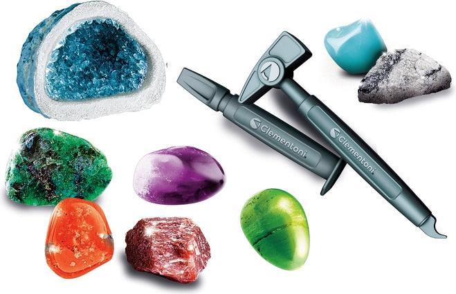 Productafbeelding Clementoni Wetenschapslab Geodi Mineralogie Set met
