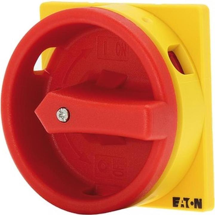 Produktbild Eaton Handle, red / yellow, lockable, for padl