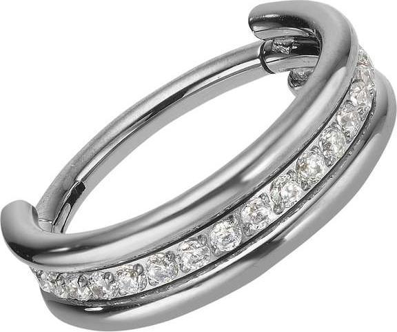 Bijouteria Ohrpiercing (Titan, Kristall)
