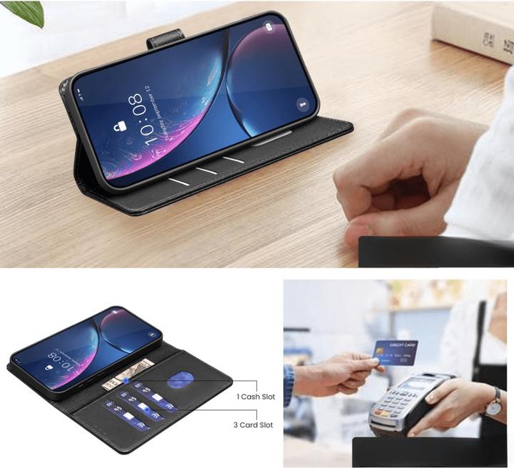 Actual product image Binfen Color Galaxy S25 Ultra - BINFEN Leder Etui Hülle mit RFID Blocker (Samsung Galaxy S25 Ultra)