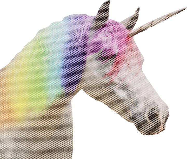 Image du produit Ride With Unicorn - Autocollant de fenêtre "Licorne