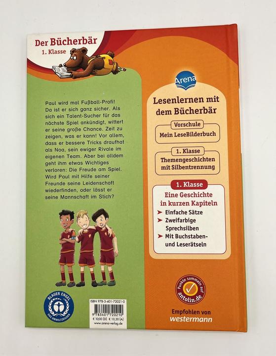 Produktbild Elf Fussball-Freunde halten zusammen (Deutsch, Christian Loeffelbein, Betty van Bonn, 2024)