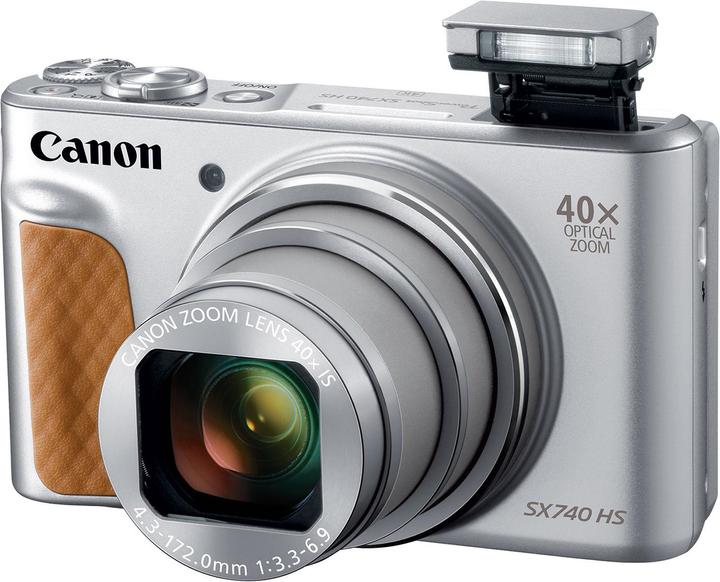 Image du produit Canon PowerShot SX740HS (4.3 - 172 mm, 20.30 Mpx, 1/2,3'')