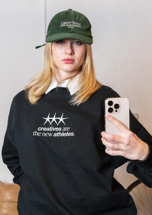 Plakativ «Credit Suisse Risk Management» Corduroy Cap Olive
