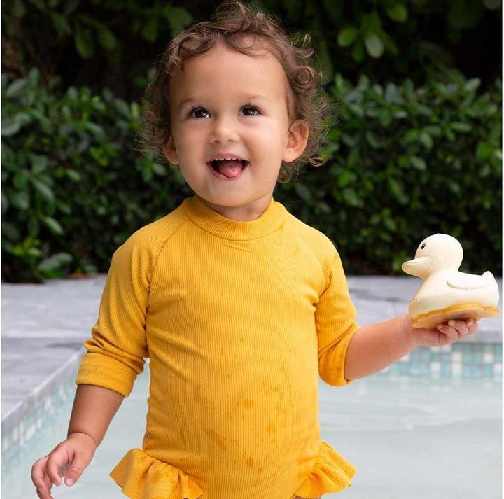 Actual product image Hevea Bath toy duck, sand