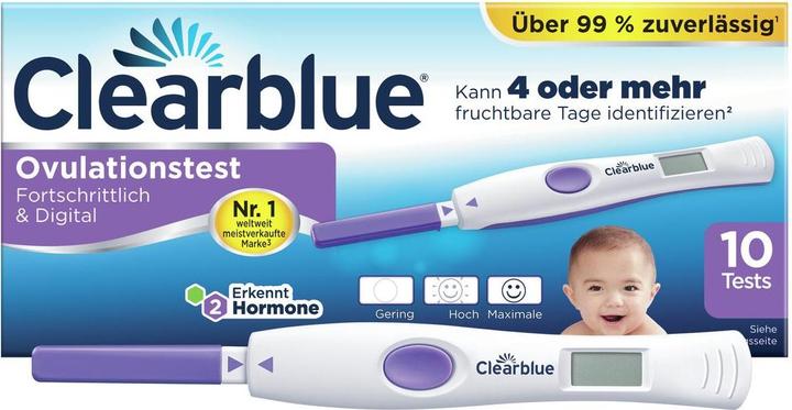 Image du produit Clearblue Test d'ovulation 10pcs.