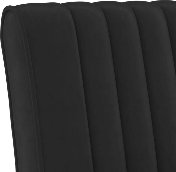 Produktbild VidaXL Polsterstuhl Schwarz Samt