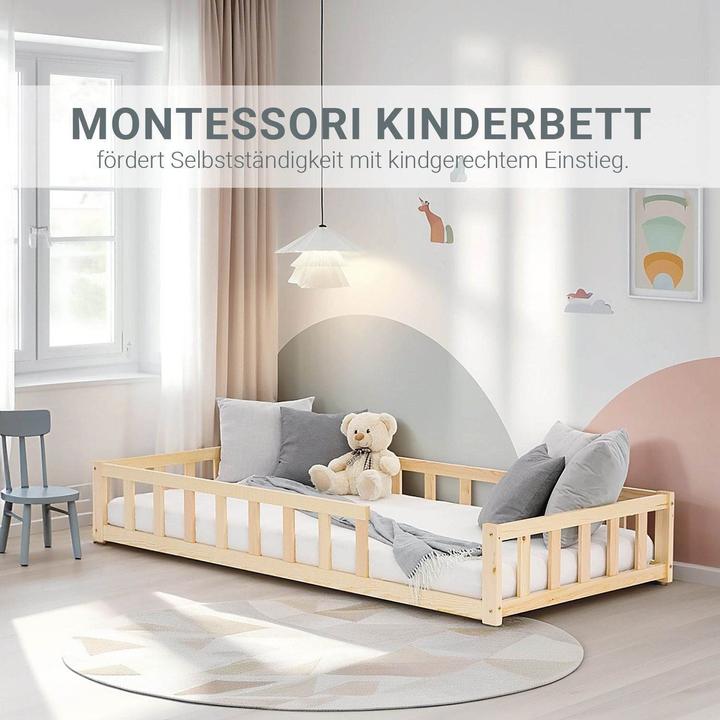 Produktbild Juskys Bodenbett (90 x 200 cm)