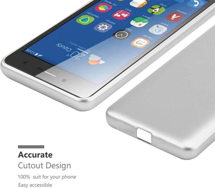 Actual product image Cadorabo TPU Matt Metallic Cover (ZTE Blade L7)