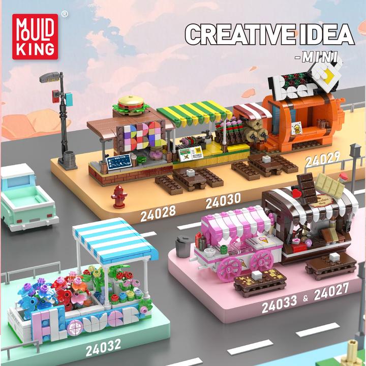 Image du produit Mould King Coffee Shop & kiosque à journaux