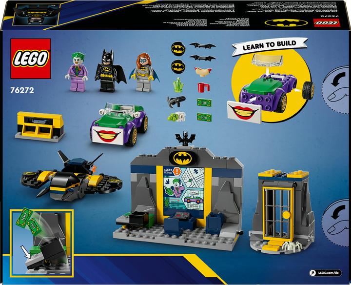 Actual product image LEGO Batcave with Batman, Batgirl and Joker (76272)