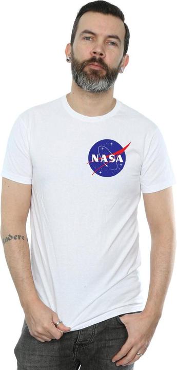 Immagine prodotto Nasa Classic Insignia Chest Logo Maglietta Uomo (S)
