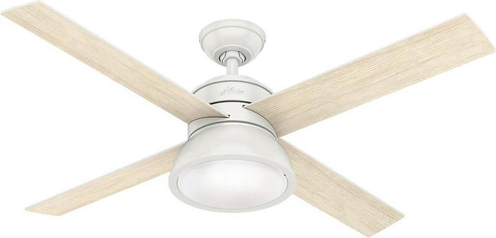 Hunter Ceiling fan Loki 132 cm White (46 dB)