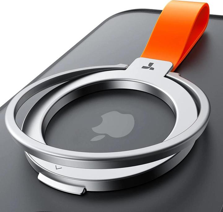 Torras - Ostand Magnetic Ring - 360° Rotatable Stand, Phone Holder/Grip, Easy Attach - Silver