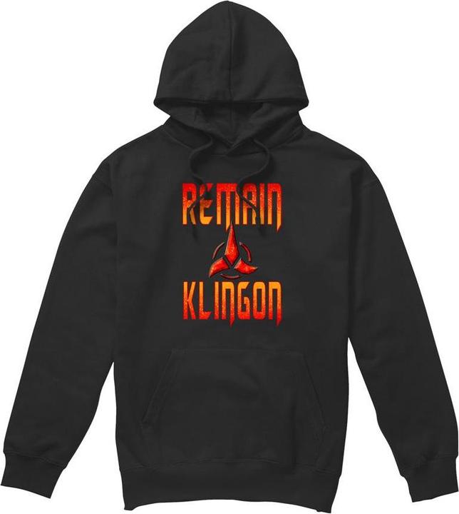 Universal Textiles Remain Klingon Kapuzenpullover (L)