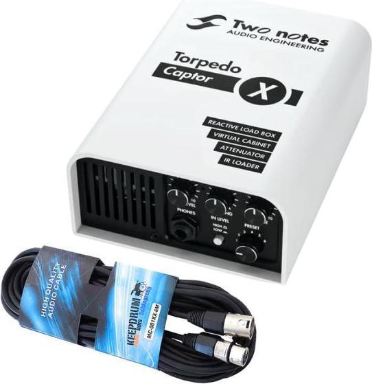 Actual product image Two Notes Torpedo Captor X 8 Ohm with XLR cable