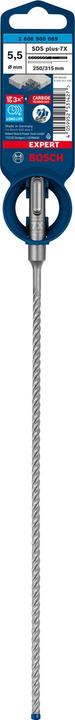 Produktbild Bosch Professional Zubehör EXPERT SDS plus-7X Hammerbohrer, 5,5 x 250 x 315 mm (5.50 Millimeter)