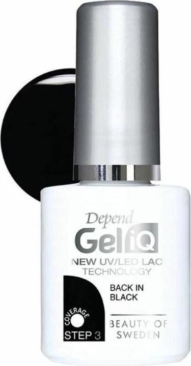 Immagine prodotto Beter Better Depend Gel Iq Esmalte Back In Black41001 (Nero, Smalto per unghie effetto gel)