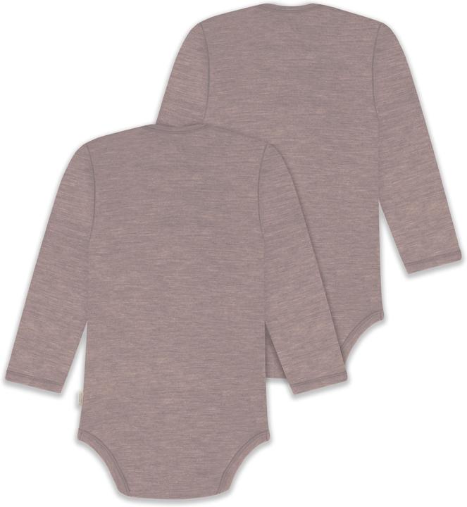 Produktbild Normani 2er Pack Baby Merino Body Langarm „Auckland" - 9377 (86)