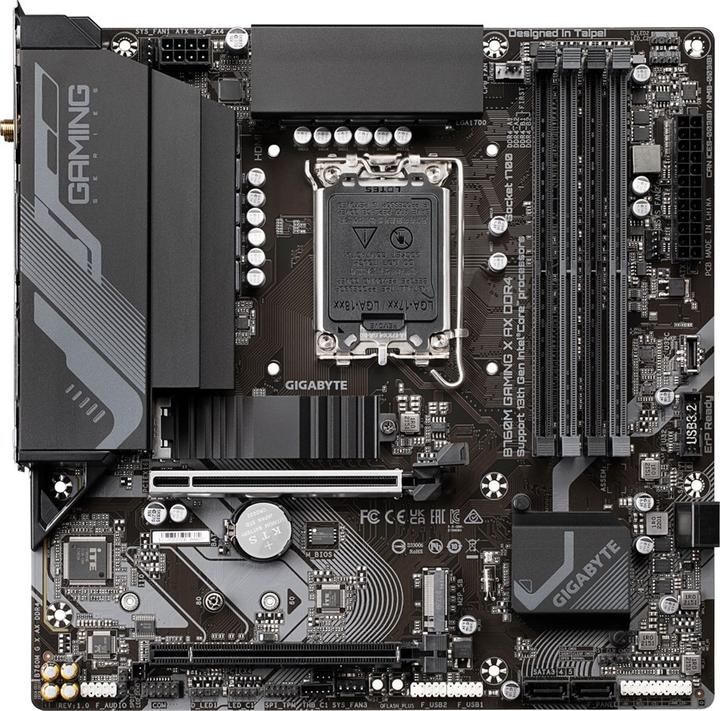 Image du produit Gigabyte B760M GAMING X AX DDR4 (LGA 1700, Intel B760 Express, mATX)
