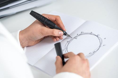 Actual product image Pelikan Twist structure fountain pen - left-handed M (Assorted colours, 1 x)