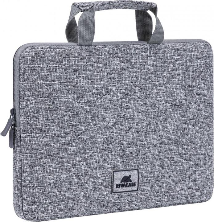 Image du produit Rivacase Housse pour ordinateur portable avec poignées, gris clair (13.30", Universel)