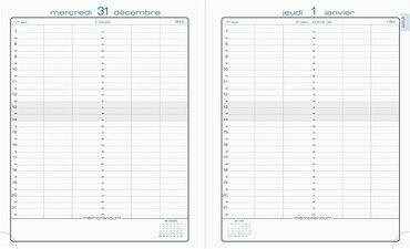 Immagine prodotto Exacompta Calendario "La journ'e planifiee 22", 2023 (Francese)