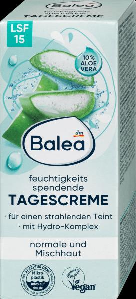 Actual product image dm Balea Day Cream Moisturising (50 ml, Day cream, SPF 15)