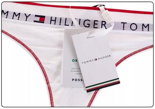 Tommy Hilfiger Women's Logo Thong Briefs - Size XS (XS)