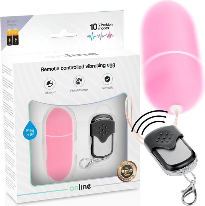 Actual product image Online Vibro egg with remote control, size L