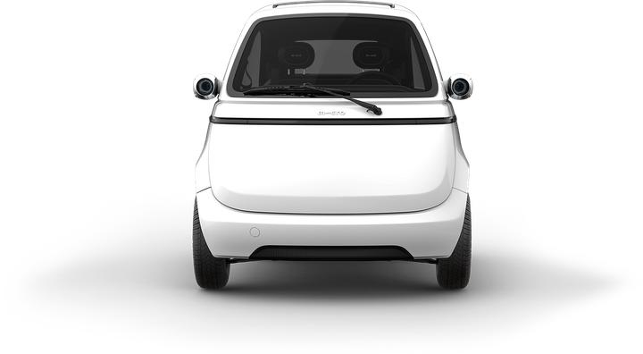 Microlino Mid Range Santorini White (Hybride électrique / essence, 17 CV)