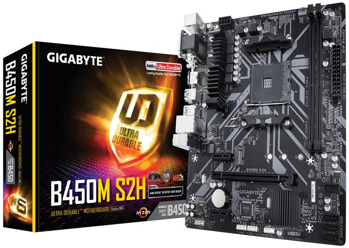 Immagine prodotto Gigabyte B450M S2H (AM4, AMD B450, mATX)