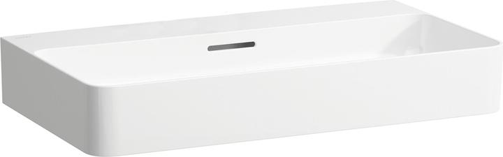 Laufen Waschtisch VAL 750x420mm m ÜL ohne Hahnloch weiss matt (420 mm, 750 mm)